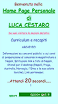 Mobile Screenshot of lucacestaro.it